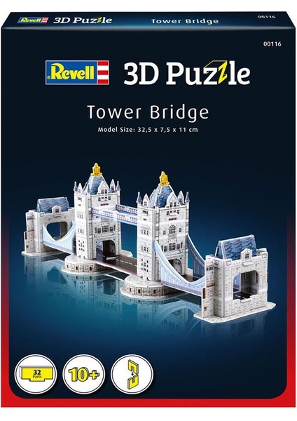 3D Mini Puzzle Tower Bridge 00116