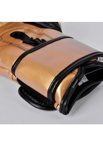 Leather Strap & Attached Thumb And Hook & Loop Closure Boks Eldiveni