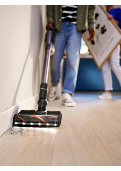 Aqua Plus Kablosuz Elektrikli Süpürge, LED Başlık, Akıllı Zemin Tanıma, Olağanüstü Temizlik Hassasiyeti, 80 Dakikaya Kadar Çalıșma Süresi, Islak ve Kuru Kullanım, Onerous Mutfak Tartısı Hediye
