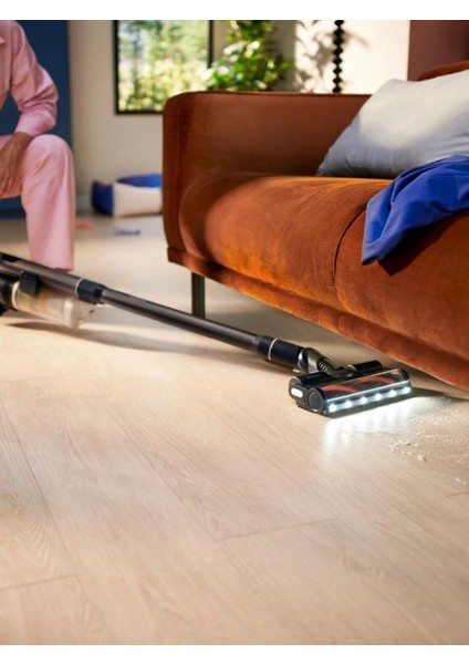 Aqua Plus Kablosuz Elektrikli Süpürge, LED Başlık, Akıllı Zemin Tanıma, Olağanüstü Temizlik Hassasiyeti, 80 Dakikaya Kadar Çalıșma Süresi, Islak ve Kuru Kullanım, Onerous Mutfak Tartısı Hediye
