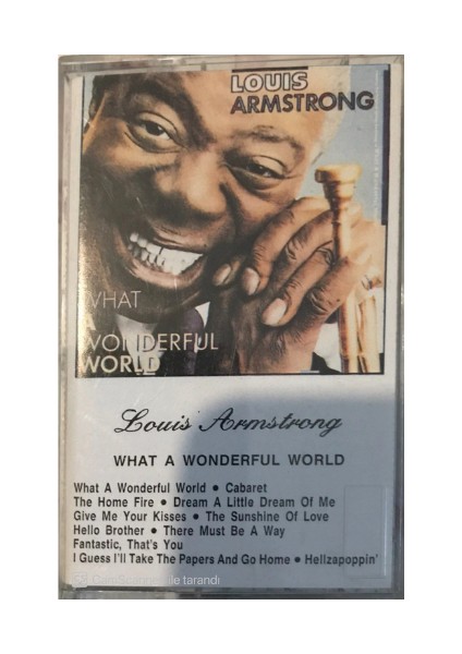 Louıs Armstrong - What A Wonderful World – Kaset