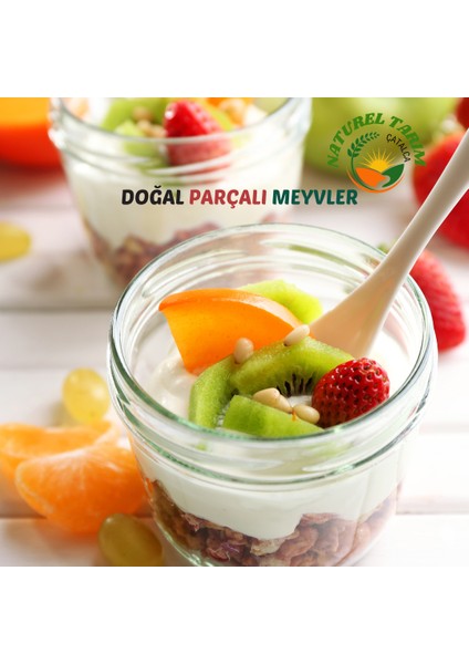 Naturel Meyve Parcalı Yoğurt ( Üzüm- Armut )