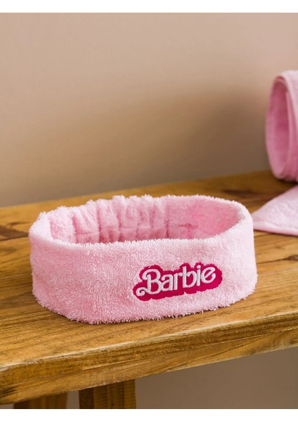 Barbie Nakışlı Sporcu Saç Bandanası