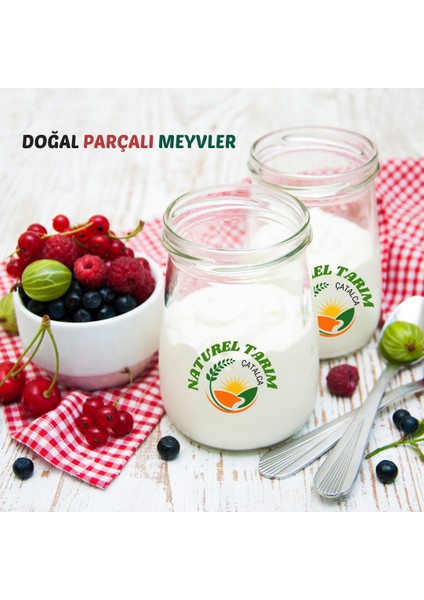 Naturel Meyve Parcalı Yoğurt( Emlma-Mandalina ) indirimleri
