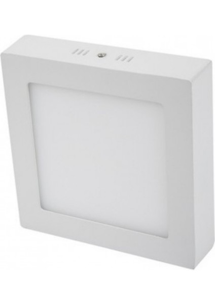 Yüksek Verimli 24W Sıva Üstü Kare LED Panel Armatür-Beyaz Kasa- Kare Tasarım | Enerji Tasarruflu, Uzun Ömür fiyatları