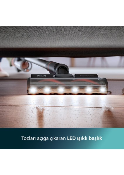 Aqua Plus Kablosuz Elektrikli Süpürge, Zemin Algılama Teknolojisi, 80 Dakikaya Kadar Çalıșma Süresi, Islak ve Kuru Kullanım, Precisionpower Akıllı Başlık, Onerous Lambader Hediye modelleri