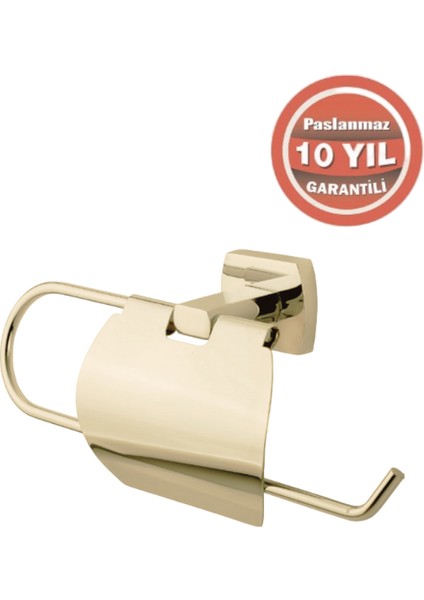 Paslanmaz Pirinç Milano Geniș Kapaklı Kağıt Havluluk Altın Sarı Gold modelleri