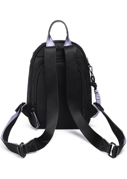 Parlak Kumaş Küçük Boy Askılı Kadın Sırt Çantası 3247 modelleri