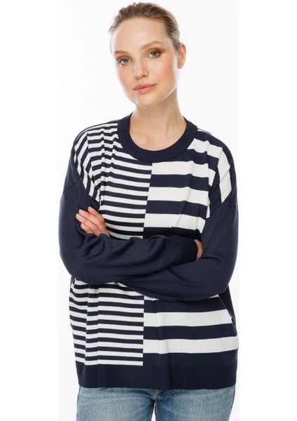 Çizgi Desenli Kazak-LACI fırsatları