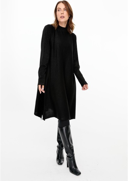 Simli Triko Panço-SİYAH indirimleri