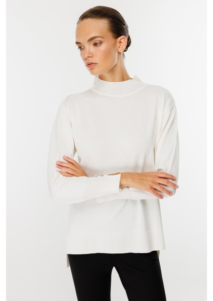 Yarım Balıkçı Basic Triko Kazak-TAŞ fırsatları