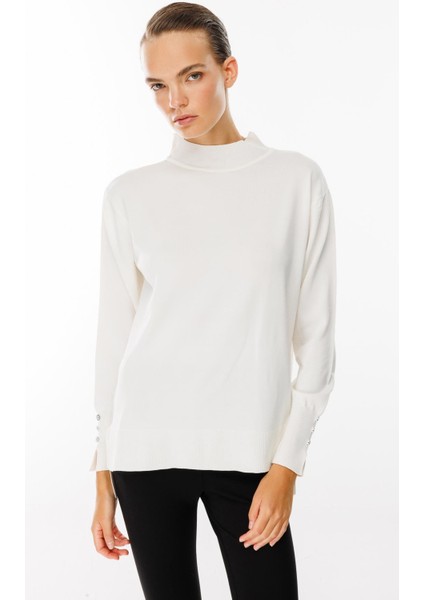 Yarım Balıkçı Basic Triko Kazak-TAŞ indirimleri