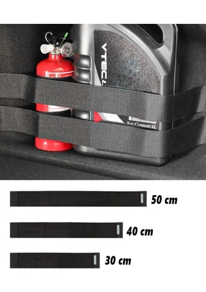 3 Boy Cırtlı Bagaj Bandı Sabitleyici ve Düzenleyici Bant Bagaj Lastiği Çantası Sabitleyici Organizer