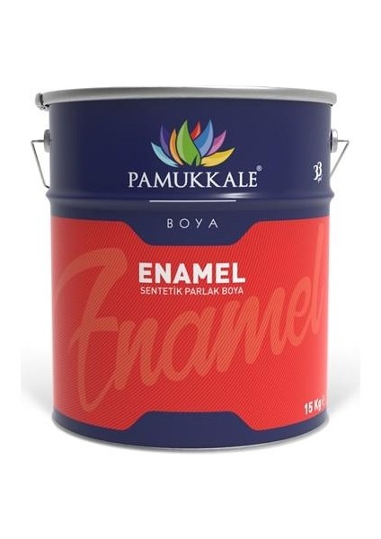 Enamel Sentetik Parlak Boya 15 kg Kirli Beyaz