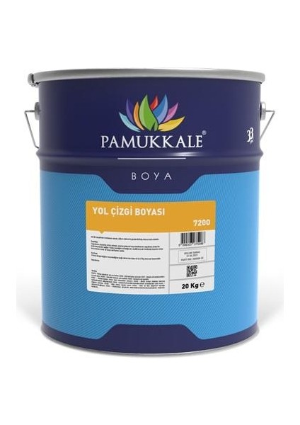 Yol Çizgi Boyası Solvent Bazlı 20 kg Ral 7040 Gri