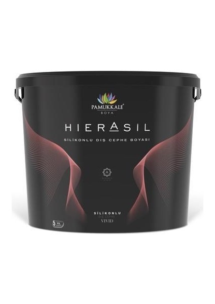 Hierasil Silikonlu Dış Cephe Boyası 2.5 Lt Beyaz