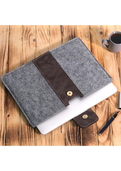 Keçe Laptop Kılıfları 13"/13.3"/14 Inç Macbook Air ve Ultrabook / Evrak Çantası fiyatları