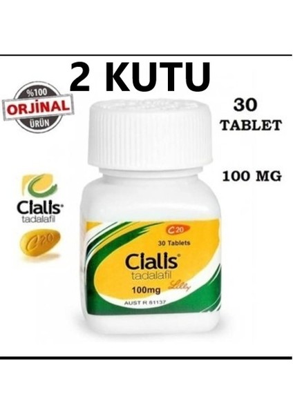 Erkeklere Özel CIALIS100MG 60 Lı