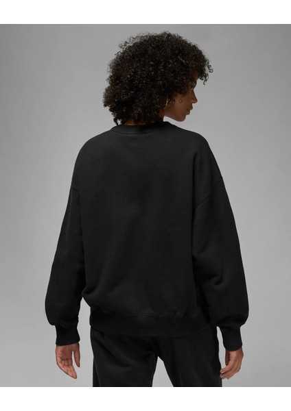 Air Jordan Wordmark Women's Cotton Crew Kadın Oversize Bol Kalıp Pamuklu Sweatshirt DV6469 modelleri