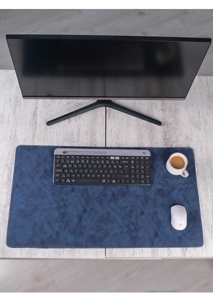 Guetta Masa Pedi (70*40 Cm) Ofis Masa Koruyucusu, Ev Çalışma Masası Koruyucu, Mouse Pad