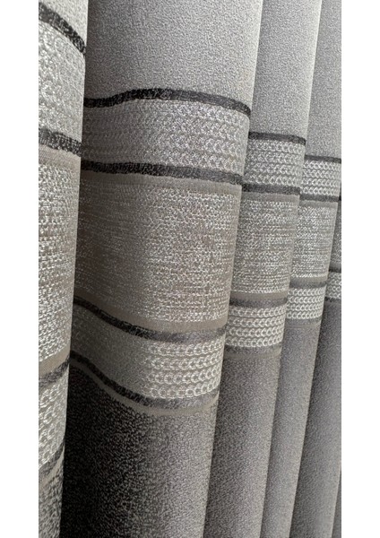 Pano Fon Perde Gri Antrasit (Tek Kanat) modelleri