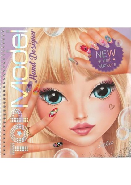 Topmodel Create Your Hand-Design Colouring Book