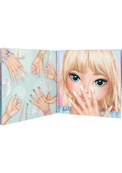Topmodel Create Your Hand-Design Colouring Book
