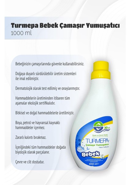 6 Al 5 Öde Bebek Çamaşır Yumuşatıcı 1000 ml ve Rosie Pamuk