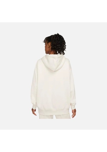 Sportswear Essential Oversize Kapüşonlu Kadın Krem Sweatshirt DJ7668-219 fiyatları