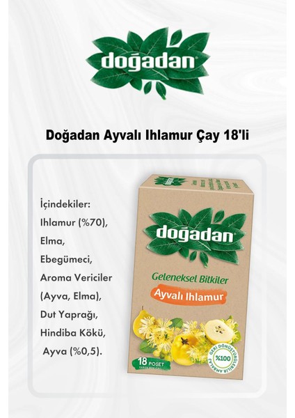 Ihlamur Çayı 20'li x 5 ve Rosıe Pamuk