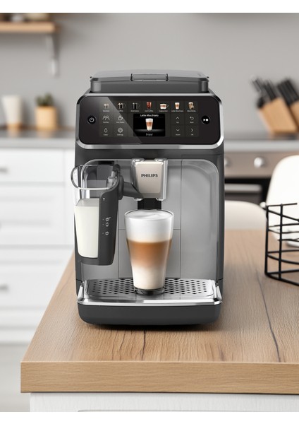 Lattego Seri Tam Otomatik Kahve ve Espresso Makinesi, 20 Farklı Sıcak & Soğuk Kahve, Dokunmatik Ekran, Aquaclean Filtre, Şık Tasarım | Onerous Mutfak Tartısı