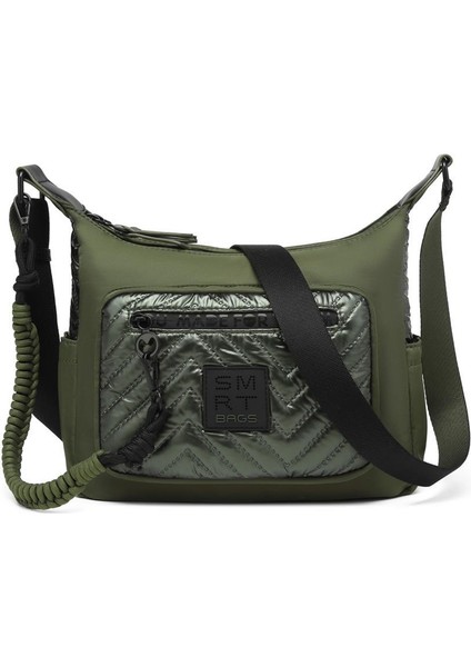 Parlak Kumaş Çapraz Askılı Kadın Postacı Çantası 3251