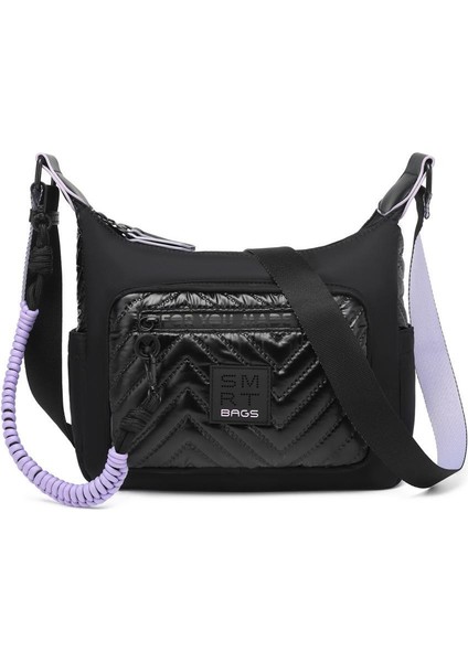 Parlak Kumaş Çapraz Askılı Kadın Postacı Çantası 3251