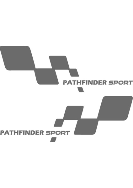 Pathfinder Sport Sticker - Pathfinder Sticker - Nissan Sticker - Kapı Altı Sticker - Oto Sticker - Araba Sticker