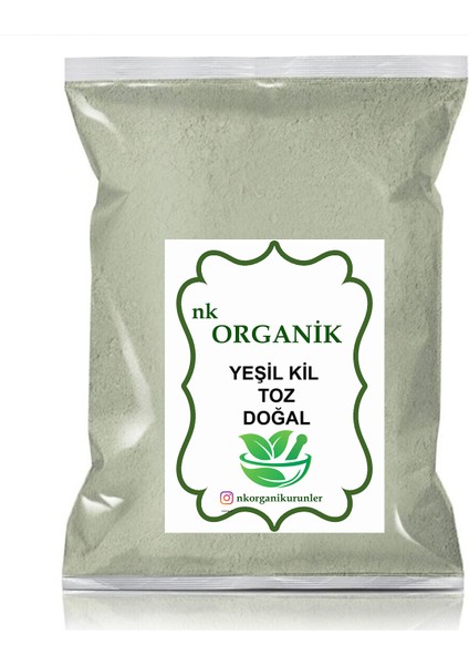 Yeşil Kil Toz Doğal 500gr