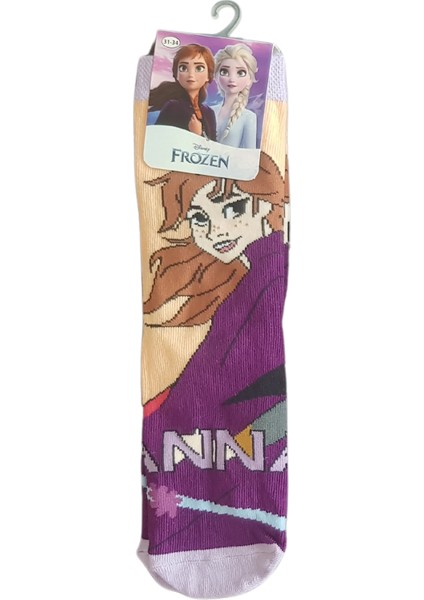 Baskılı Elsa ve Anna Kız Çocuk Soket Çorap fiyatları