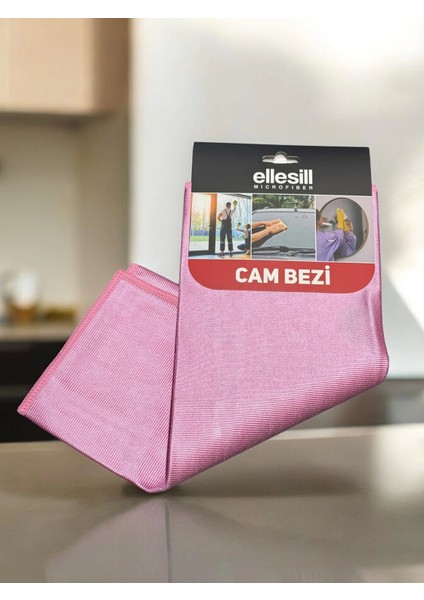 Germany Mikrofiber Cam Bezi 40X40 Pembe - Crystalclear