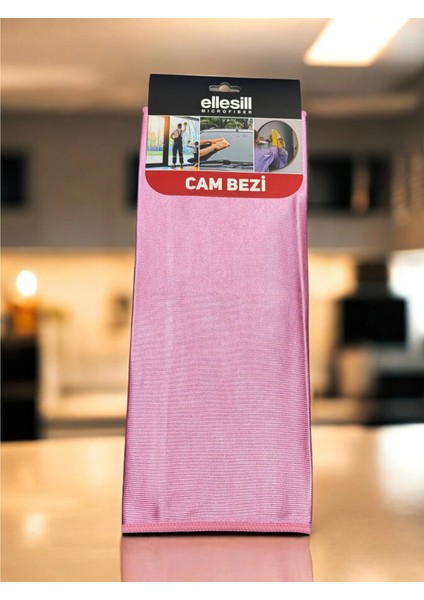 Germany Mikrofiber Cam Bezi 40X40 Pembe - Crystalclear