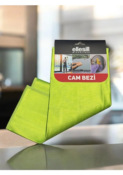 Germany Mikrofiber Cam Bezi 40X40 Yeşil - Crystalclear
