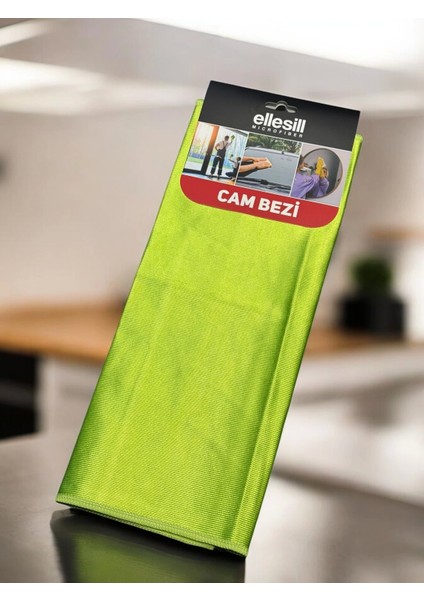 Germany Mikrofiber Cam Bezi 40X40 Yeşil - Crystalclear