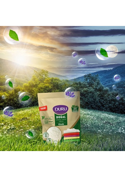 Doğal Granül Matik Sabun Tozu Klasik 5kg (5pk*1) (125 Yıkama)
