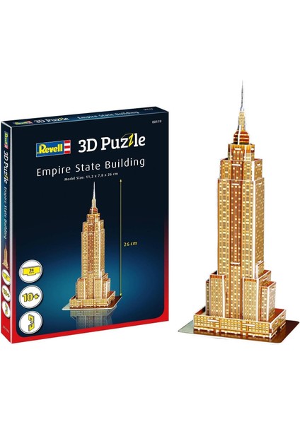 3D Mini Puzzle Empire State 00119