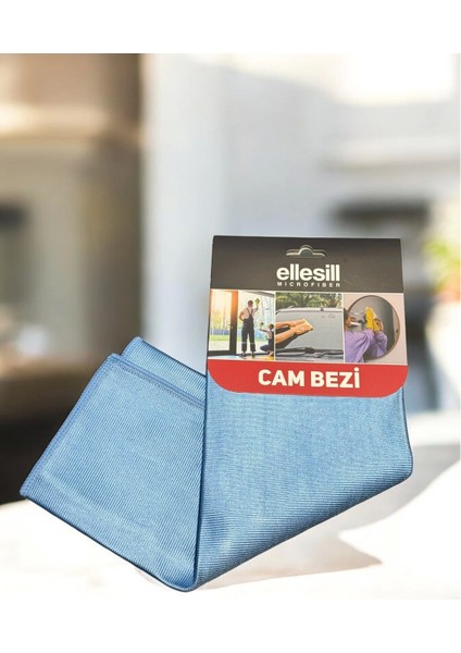 Germany Mikrofiber Cam Bezi 40X40 Mavi - Crystalclear