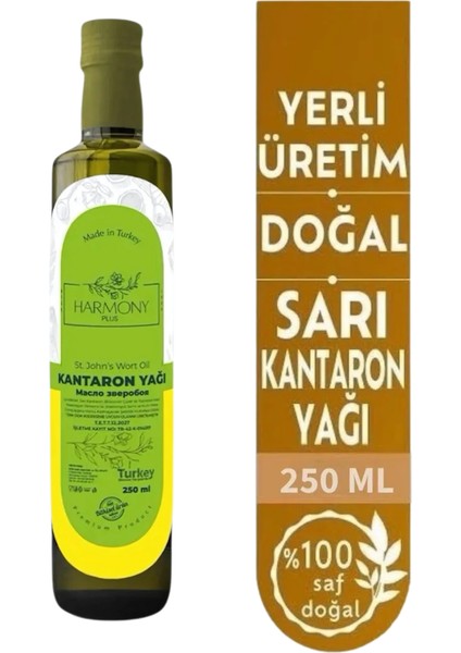 Doğal ve Saf Kantaron Yağı 250 ml