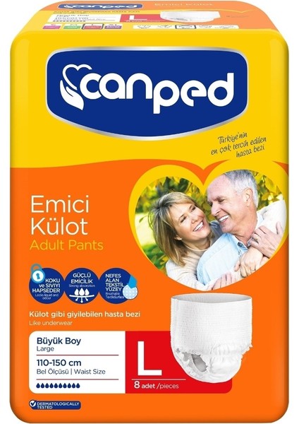 Emici Külot Hasta Bezi Büyük-Large 32 Adet (4pk*8) fiyatları