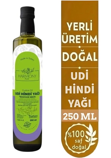 Doğal ve Saf Udi Hindi Yağı - Costus Oil 250 ml