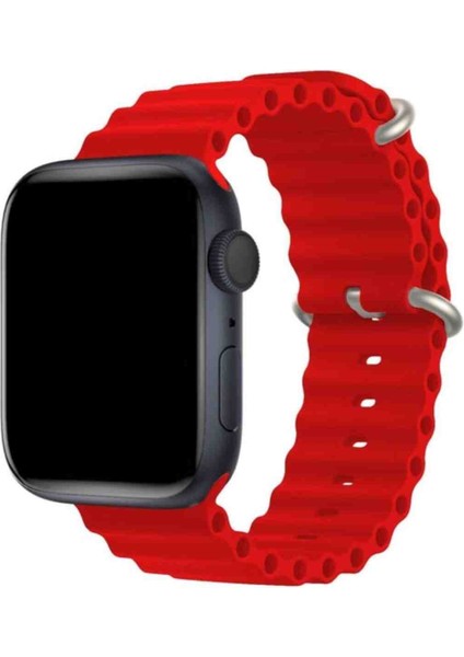 Apple Watch Ultra Uyumlu 49MM Ocean Silikon Kordon