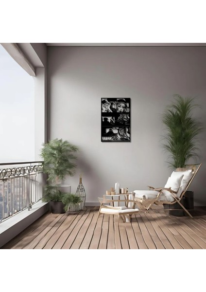 Dekoratif Metal Sanatı Pop Art 27 Metal Duvar Tablosu Pop Art