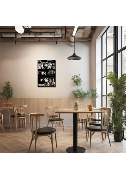 Dekoratif Metal Sanatı Pop Art 27 Metal Duvar Tablosu Pop Art