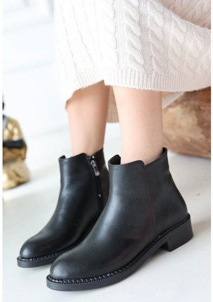 Moed Siyah Cilt Topuklu Bot fiyatları